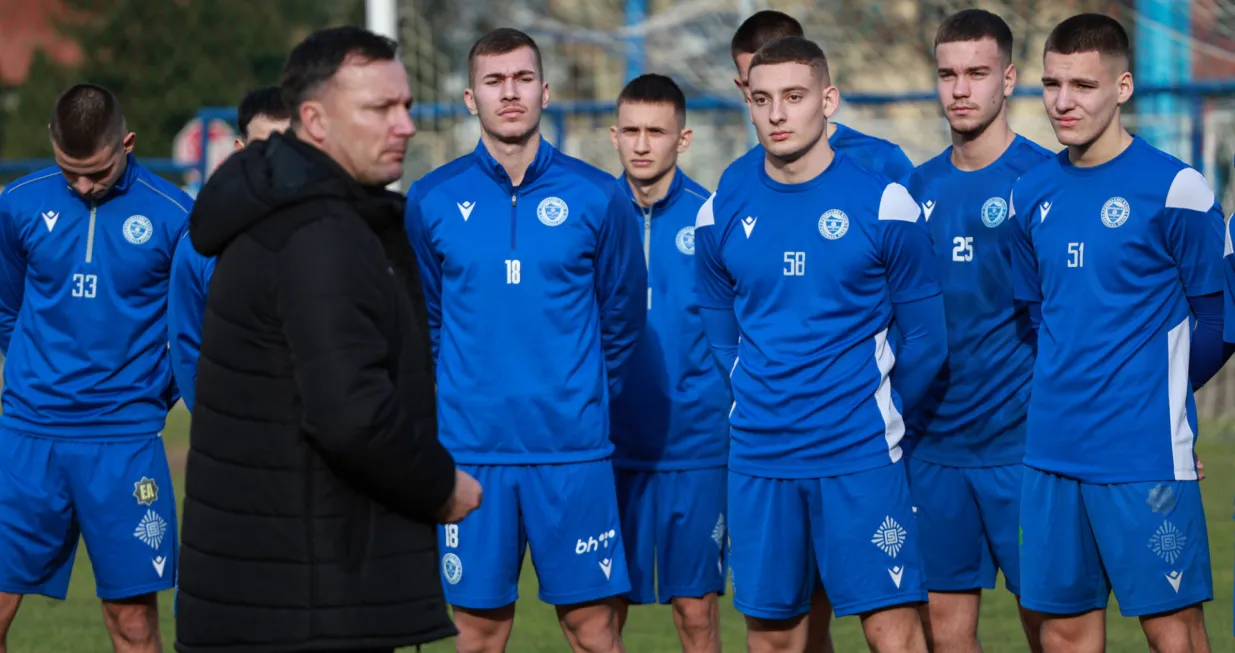 FK Željezničar prvi trening