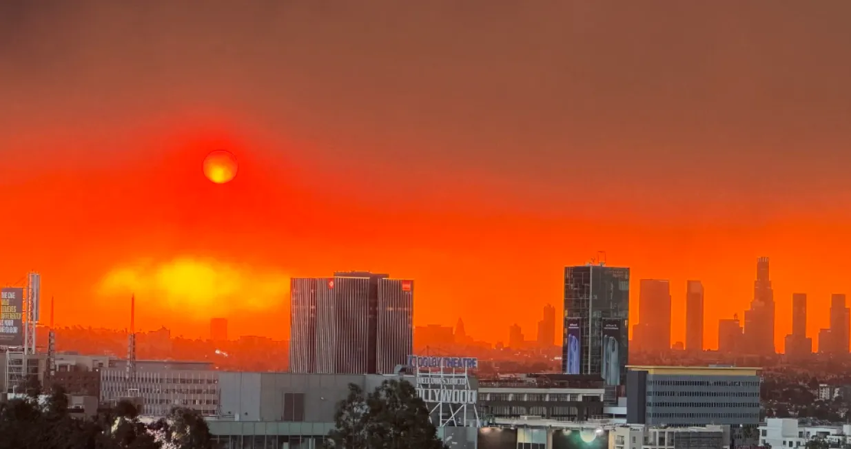 požar, los angeles, vatra//