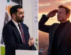 Humza Yousaf, Elon Musk//