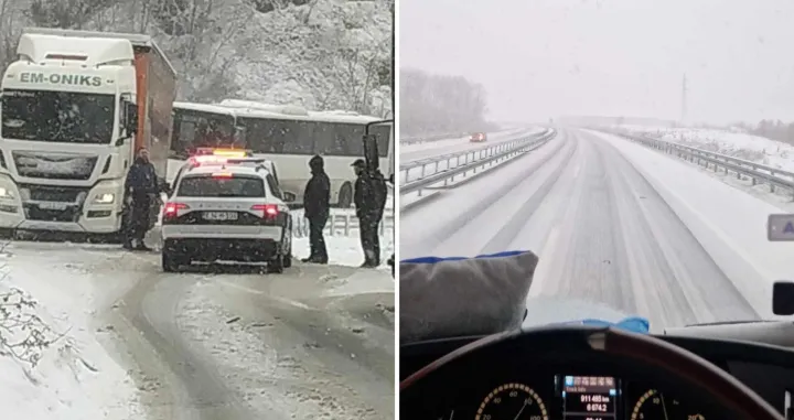 Snijeg na putevima: Autoput 9. januar i obustavljen saobraćaj na Majevici/Teretnjaci.ba