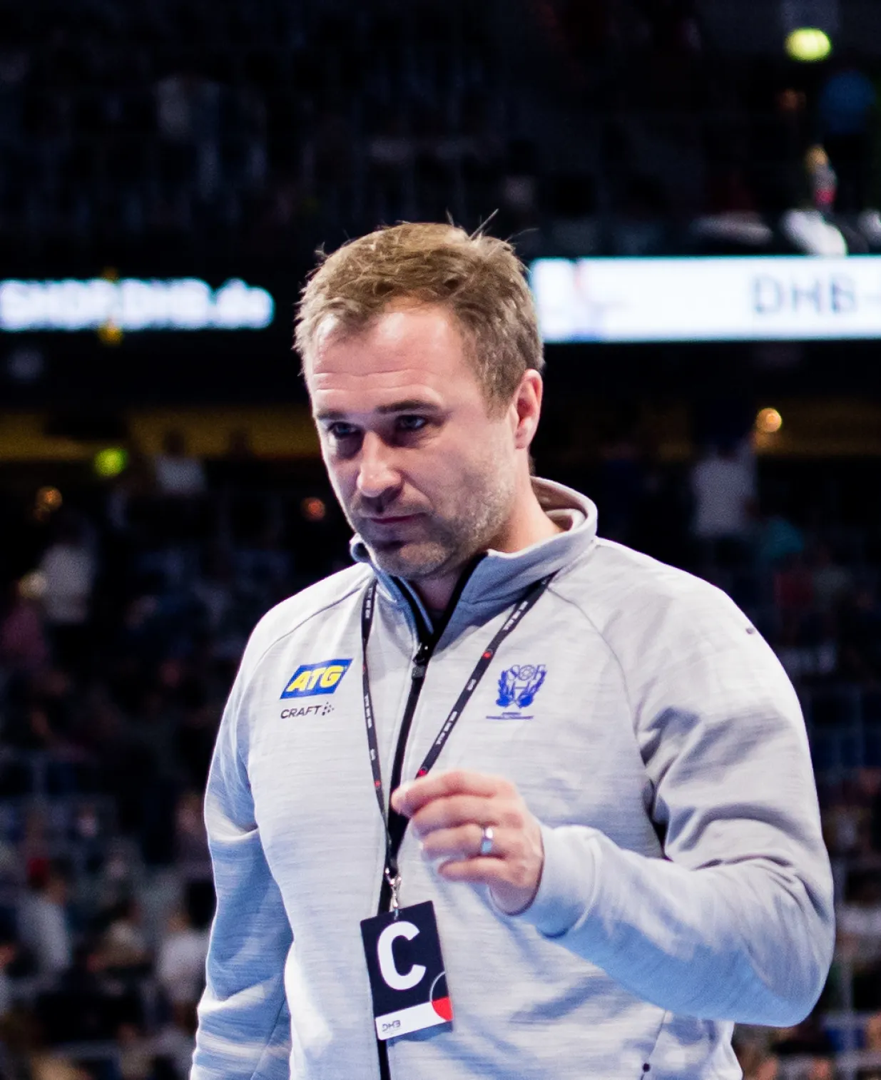 during Handball Germany vs Sweden 33:37 (16:19) at SAP Arena, Mannheim, Baden-Württemberg, Germany on 2022-10-13, Photo: Sven Mandel