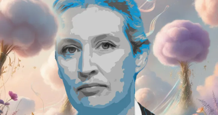 Kolumna Pavla Mijovića: Alice Weidel u zemlji čudesa/Ilustracija/Benjamin Krnić