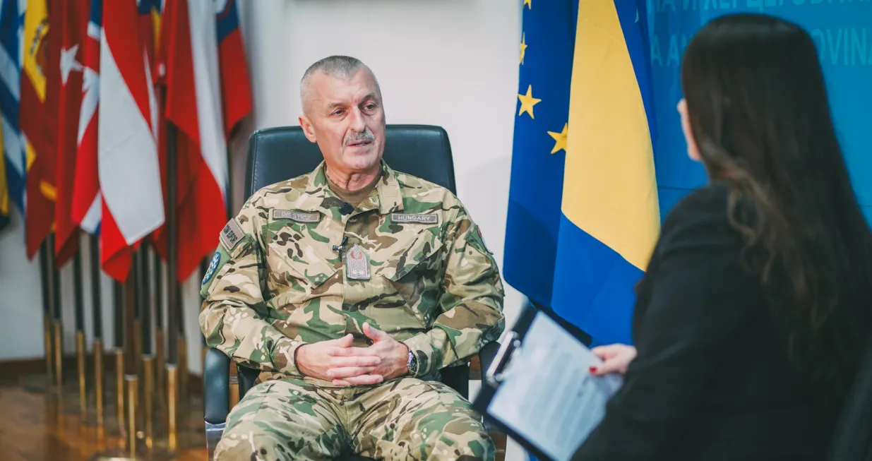 Generalmajor László Sticz, EUFOR/Barna Koncsek/eufor Pao