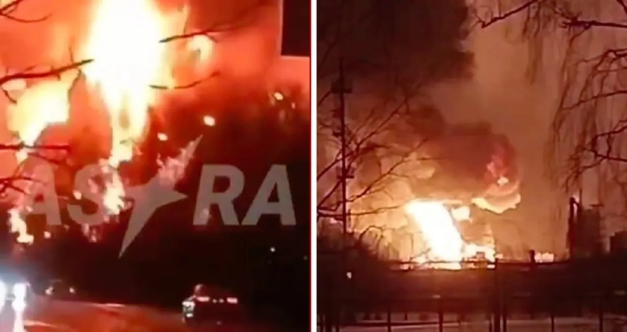 Izbili požaru/Printscreen/X.com//