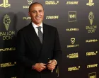 epa09611373 Former Italian international and 2006 FIFA World Cup winner Fabio Cannavaro arrives for the 2021 Ballon d'Or ceremony at Theatre du Chatelet in Paris, France, 29 November 2021. EPA/YOAN VALAT