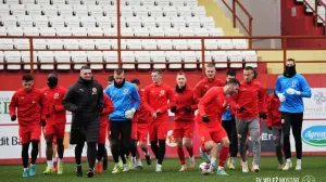 FK Velež trening, stigao i Selmir Pidro