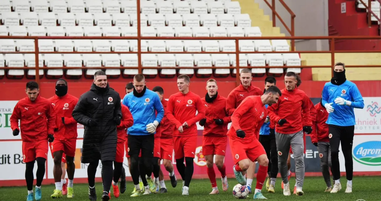 FK Velež trening, stigao i Selmir Pidro