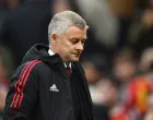 epa09568555 Manchester United manager Ole Gunnar Solskjaer reacts during the English Premier League soccer match between Manchester United and Manchester City in Manchester, Britain, 06 November 2021. EPA/PETER POWELL EDITORIAL USE ONLY. No use with unauthorized audio, video, data, fixture lists, club/league logos or 'live' services. Online in-match use limited to 120 images, no video emulation. No use in betting, games or single club/league/player publications