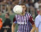 Borna Barisic Trabzonspor, 03, Fussball, UEFA Conference League, Play-offs, 2024/2025, FC St. Gallen vs. Trabzonspor, 22.08.2024, Kybunpark, St.Gallen, Schweiz St.Gallen Kybunpark St.Gallen Schweiz *** Borna Barisic Trabzonspor, 03, Football, UEFA Conference League, Play offs, 2024 2025, FC St Gallen vs Trabzonspor, 22 08 2024, Kybunpark, St Gallen, Switzerland St Gallen Kybunpark St Gallen Switzerland Copyright: xGrantxHubbsx Photo: IMAGO/Grant Hubbs/IMAGOSPORT