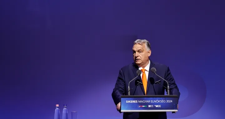 Viktor Orban na konferenciji "Mađarsko predsjedavanje EU2024, priča o uspjehu", u zamku Budim u Budimpešti/Arpad Kurucz