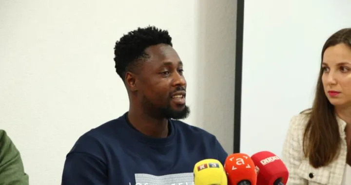 Richmond Boakye press konferencija