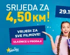 U srijedu 29. januara u CineStaru ulaznice samo 4,50 KM//