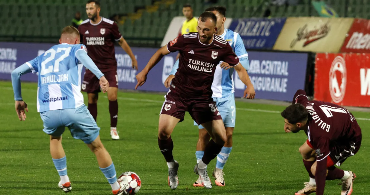 FK Sarajevo - HŠK PosušjeGiorgi GuliashviliNemanja AnđušićMarko Hanuljak