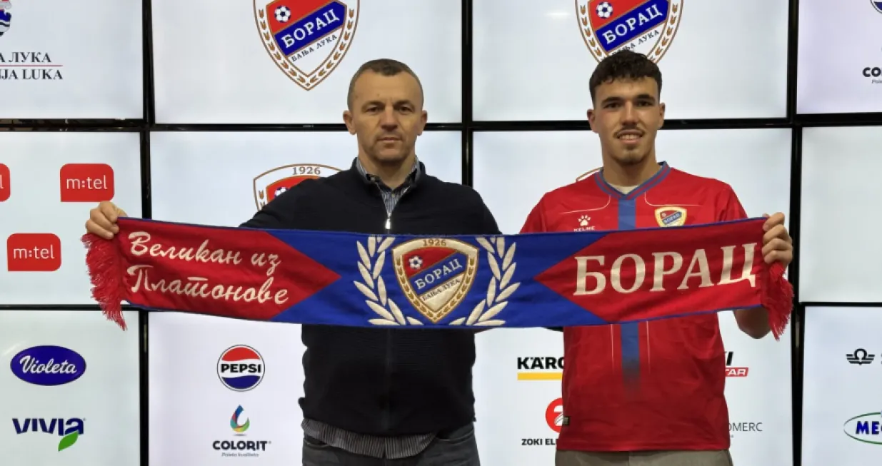 Viktor Rogan - novi fudbaler Borca (FOTO: FK Borac)