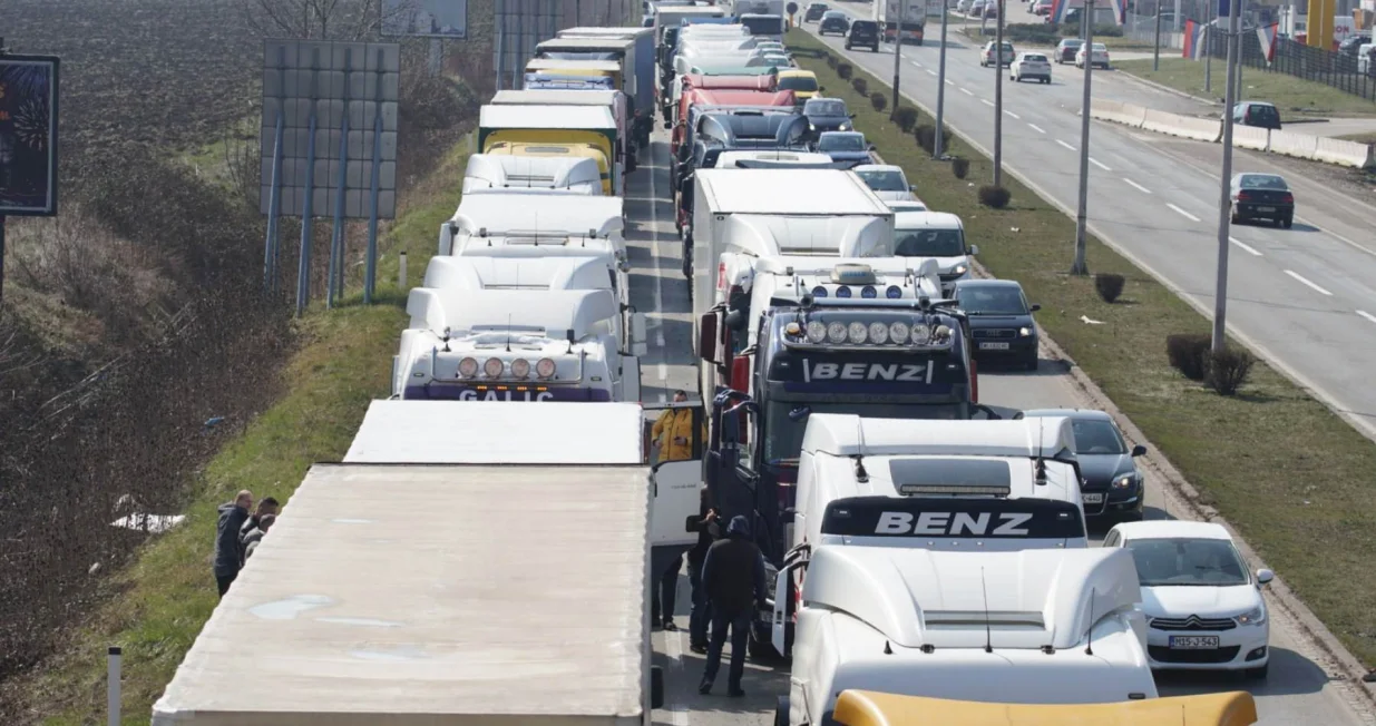 Protesti prevoznika održani su i u Banjoj Luci/