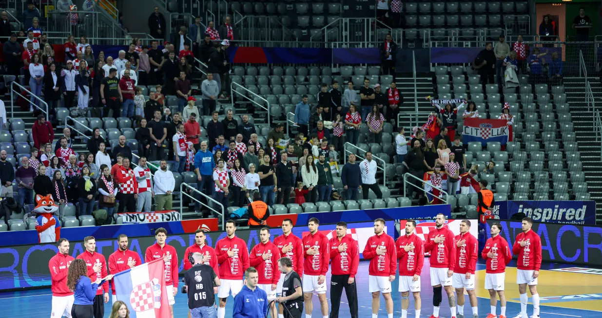 22.01.2025., Arena Zagreb, Zagreb - IHF Svjetsko rukometno prvenstvo 2025., drugi krug, skupina IV, Zelenortski Otoci - Hrvatska. Photo: Matija Habljak/PIXSELL