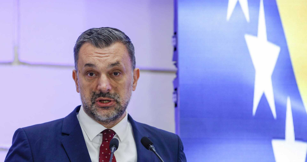 Elmedin Konaković, Ministarstvo vanjskih poslova BiH, godišnji press, ministar vanjskih poslova/Damir Deljo