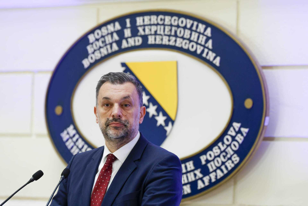 Elmedin Konaković, Ministarstvo vanjskih poslova BiH, godišnji press, ministar vanjskih poslova/Damir Deljo