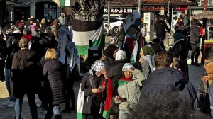 Skup podrške Palestini u Sarajevu/Amir Papić