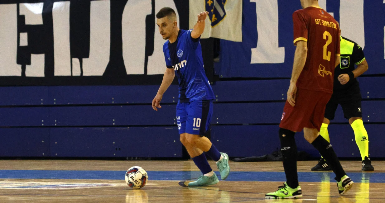 Futsal Željezničar - GFC Sarajevo (FOTO: Sanel Konjhodžić/Sport1.ba)