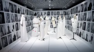 epa08255867 Patterns are on display during the presentation of the exhibition 'Fashion and Heritage. Cristobal' at the Balenciaga Museum in Getaria, Spain, 28 February 2020. The exhibition, running from 29 February to 21 June 2020, features belongings of the Spanish fashion designer Cristobal Balenciaga (1895-1972). EPA/Javier Etxezarreta/Javier Etxezarreta