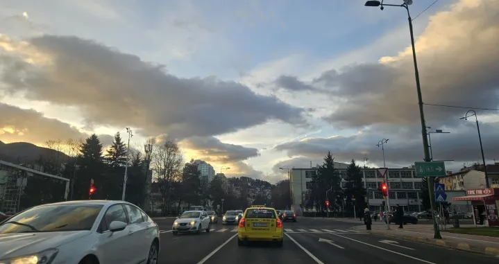 sarajevo vrijeme oblačno zima promjena vremena razvedravanje/Lejla Sofradžija