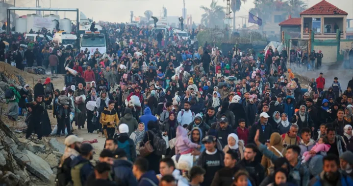 Hiljade Palestinaca vraćaju se kući/Anadolija/