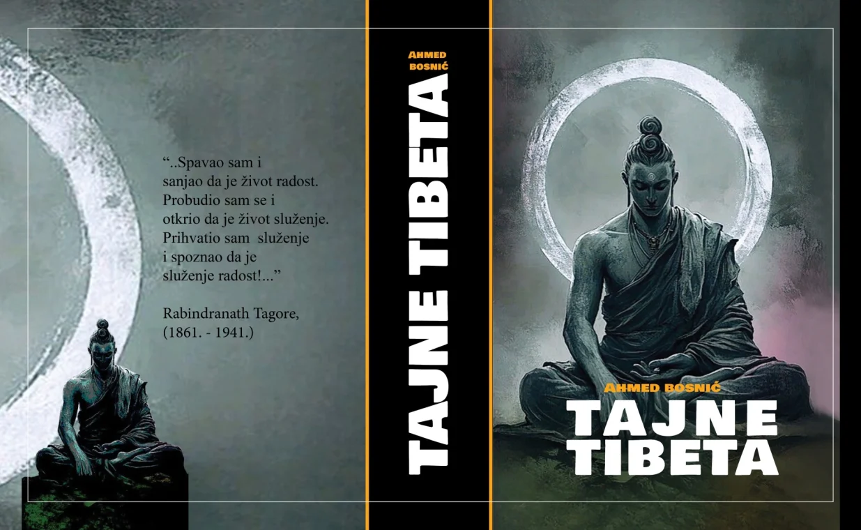 NASLOVNA STRANA NOVE KNJIGE: Naš suradnik je dva puta vodio ovinarsko-istraživacke ekspedicije u Nebesku zemlju/