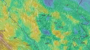 Vremenska prognoza, udari vjetra u BiH, vrijeme, vjetar/Bh Meteo