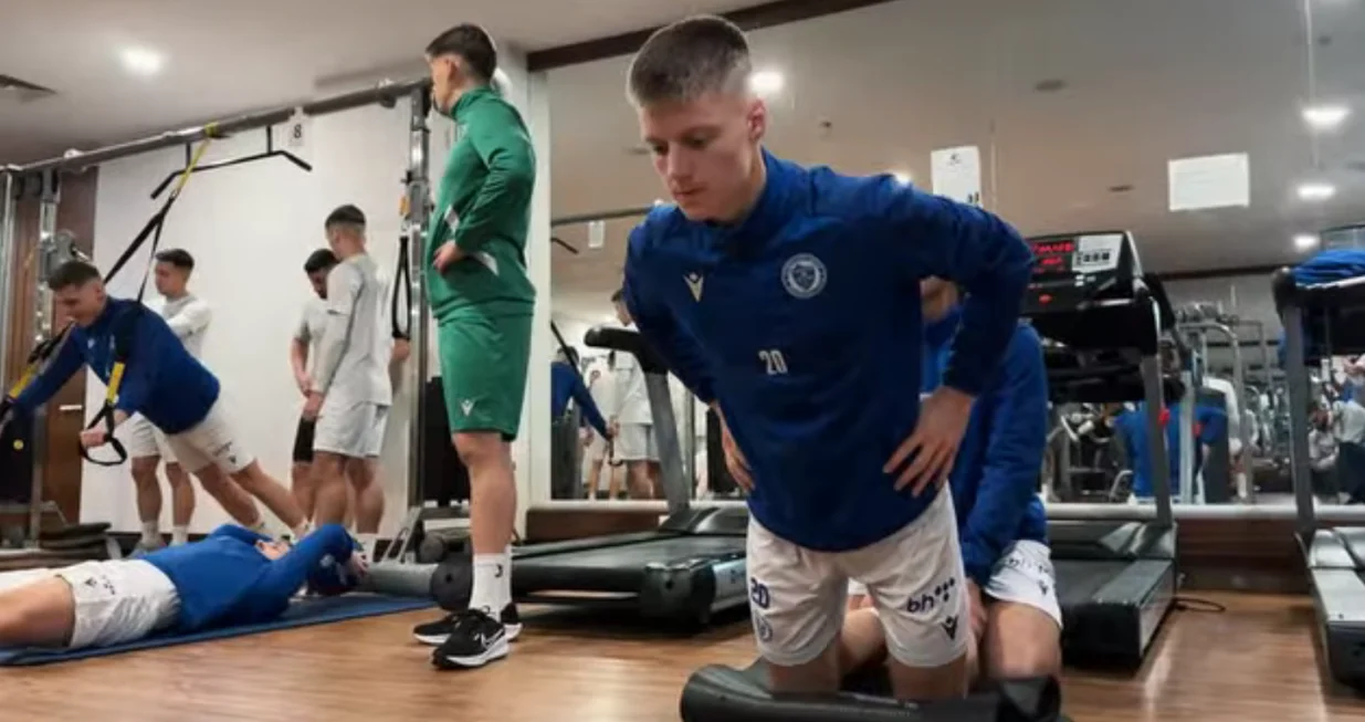 FK Željezničar fitnes trening 