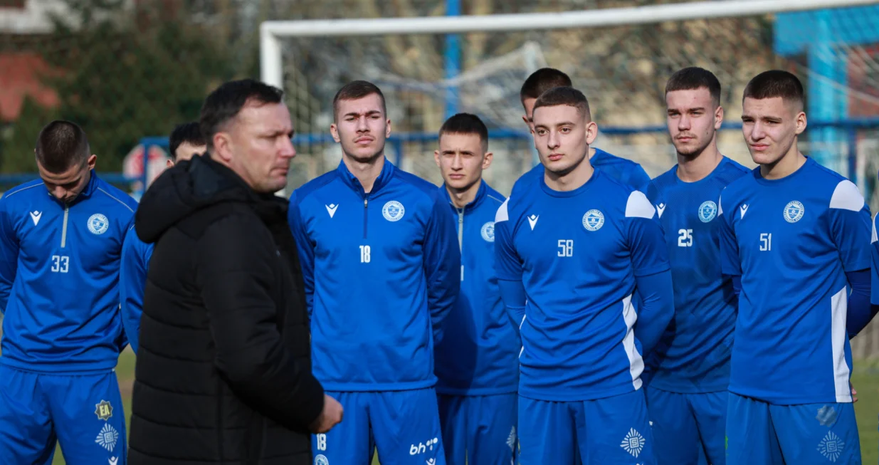 FK Željezničar prvi trening