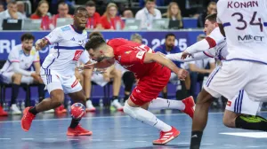 30.01.2025., Arena Zagreb, Zagreb - IHF Svjetsko rukometno prvenstvo 2025., polufinale, Francuska - Hrvatska. Zvonimir Srna Photo: Sanjin Strukic/PIXSELL