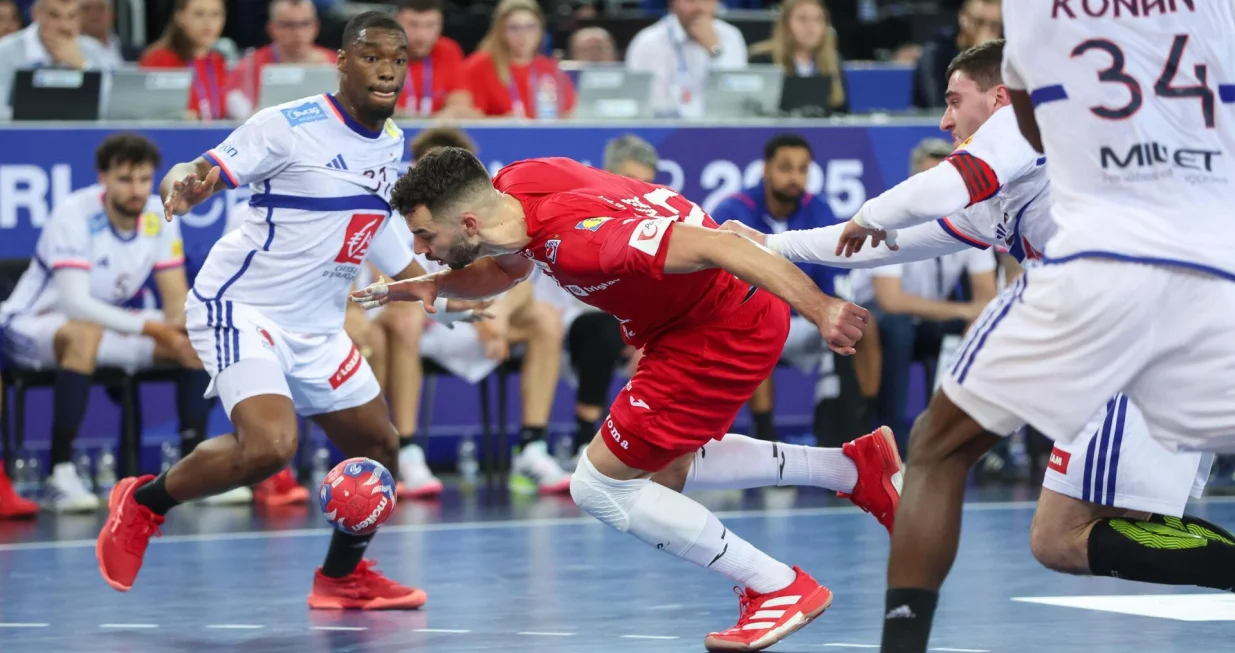 30.01.2025., Arena Zagreb, Zagreb - IHF Svjetsko rukometno prvenstvo 2025., polufinale, Francuska - Hrvatska. Zvonimir Srna Photo: Sanjin Strukic/PIXSELL