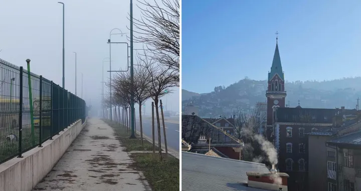 Jutro u Sarajevu - magla na Otoci, sunčano na Bistriku/Adnan Bajrović - Lejla Sofradžija