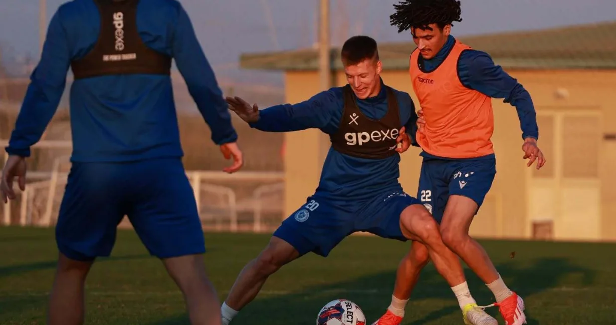 Željezničar trening Antalya