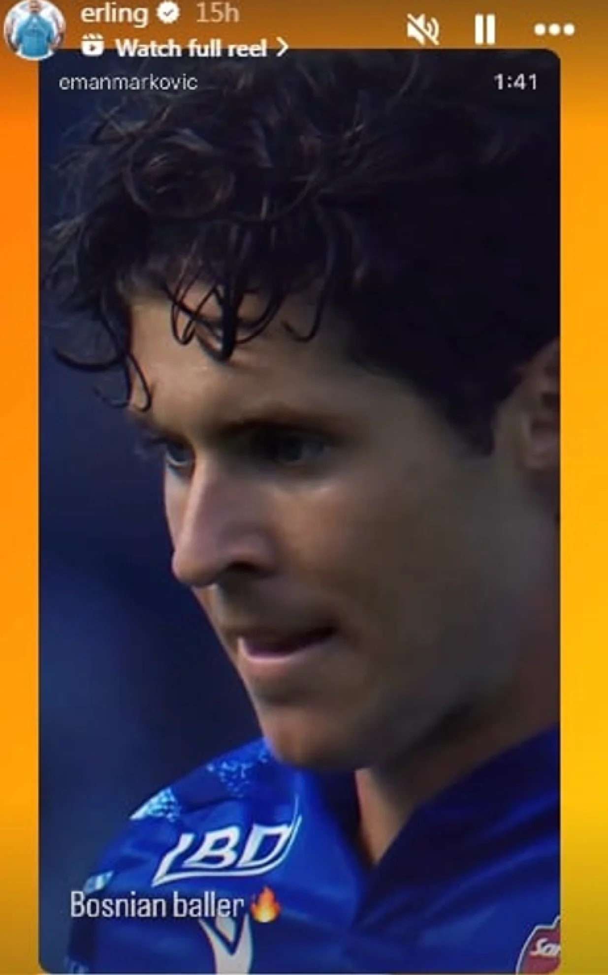 Haaland podijelio objavu Markovića