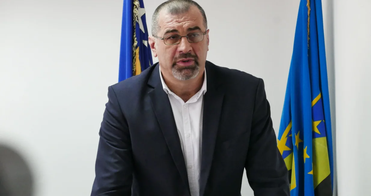 Predsjednik Skup&scaron;tine TK Žarko Vujović/Miren Aljić