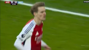 Odegaard pogodio protiv Cityja