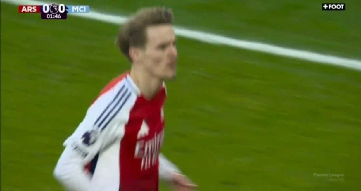 Odegaard pogodio protiv Cityja