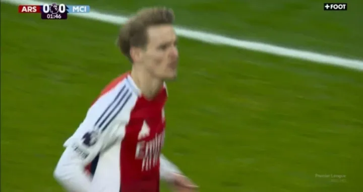 Odegaard pogodio protiv Cityja