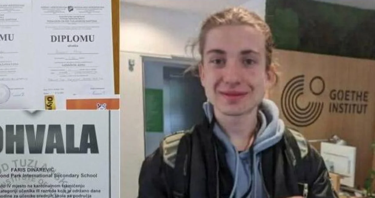 Faris Dinarević, čudo od mladića/