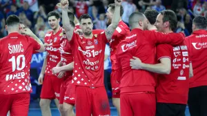 30.01.2025., Arena Zagreb, Zagreb - IHF Svjetsko rukometno prvenstvo 2025., polufinale, Francuska - Hrvatska. Ivan Martinovic Photo: Sanjin Strukic/PIXSELL