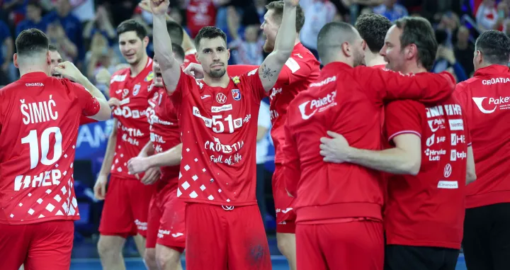 30.01.2025., Arena Zagreb, Zagreb - IHF Svjetsko rukometno prvenstvo 2025., polufinale, Francuska - Hrvatska. Ivan Martinovic Photo: Sanjin Strukic/PIXSELL