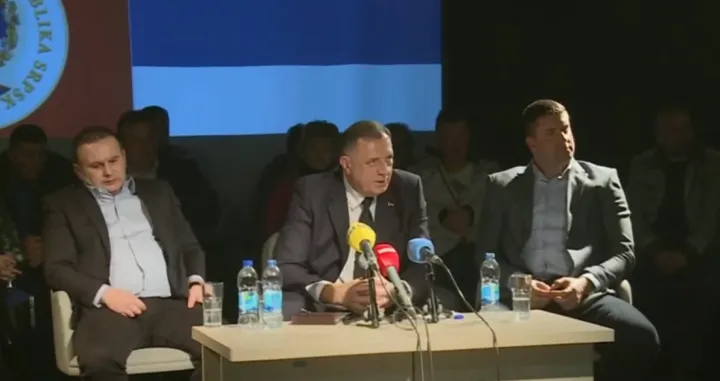 milorad dodik, tribina, istočno sarajevo//