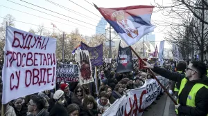 U Beogradu protest zbog pritisaka na zaposlene u školstvu koji podržavaju studente u blokadi/Anadolija