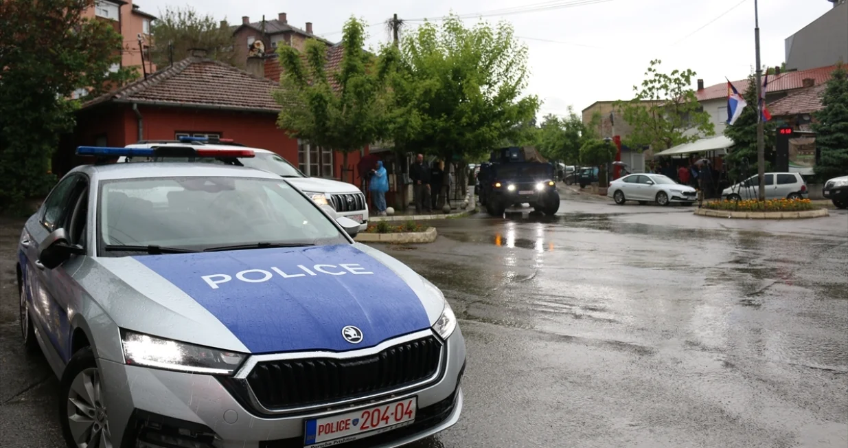 Kosovo, policija, neredi, Zvečani/Anadolija