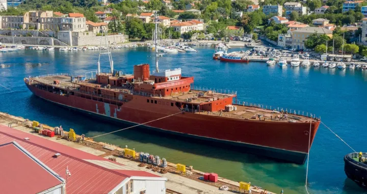 Galeb u Kraljevici /IGOR CRNKOVIĆ/