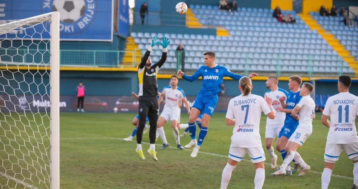 NK Široki Brijeg - NK GOŠK Gabela, osmina finala Kupa BiH, 8.2.2025.g.