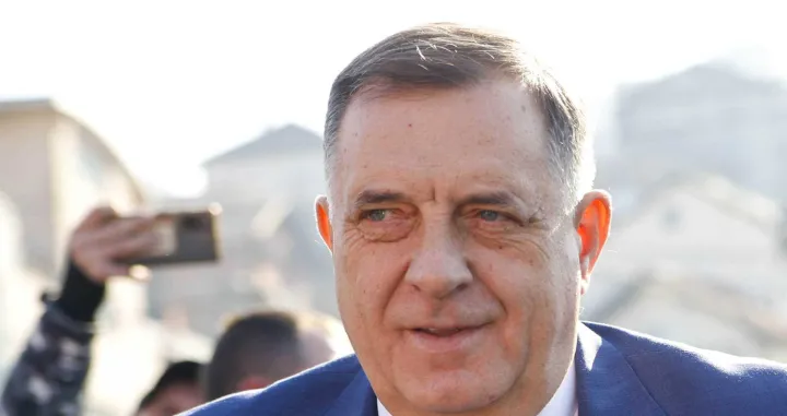 Milorad Dodik stigao na ročište, Sud BiH, Dodikove pristalice/Damir Deljo