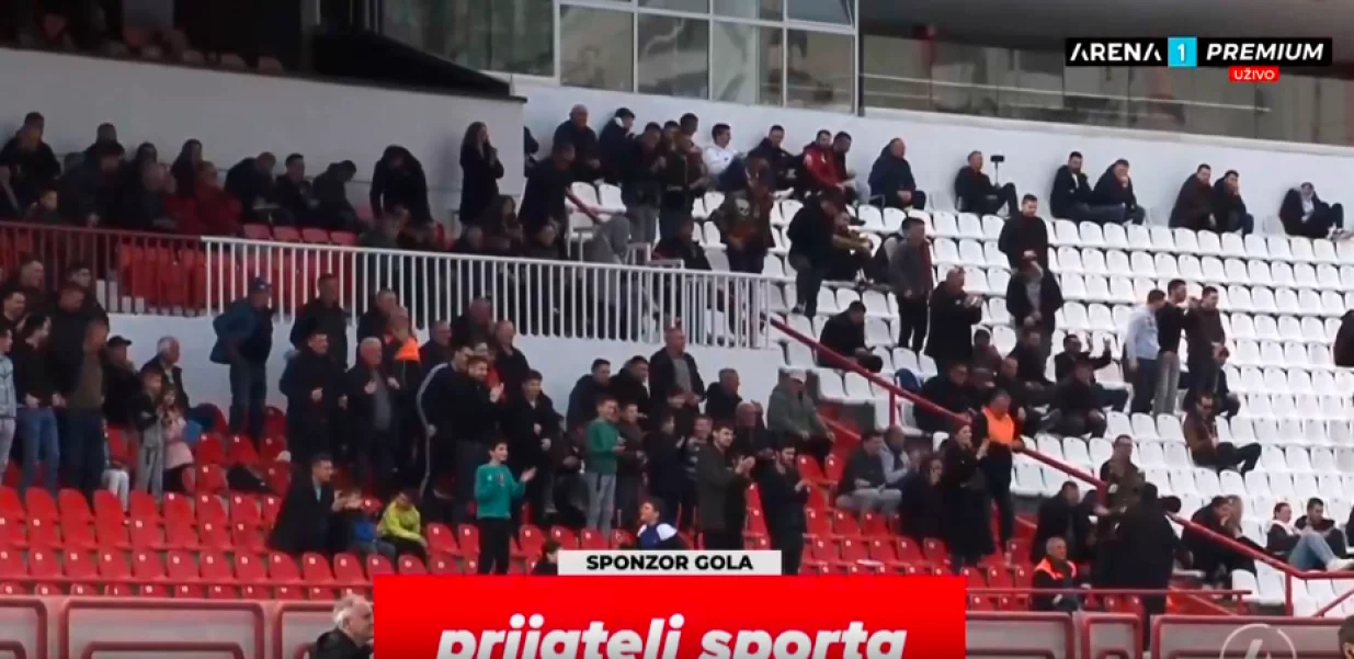 Slavlje anvijača na tribinama